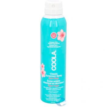 Coola Classic Body Sun Cream Spray Broad Spectrum UVA/UVB Protection Sunscreen Guava Mango