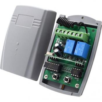 Controlador de puerta de garaje inalámbrico con teclado y contraseña, 433MHZ, kit receptor de control remoto