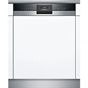 Lavavajillas Siemens iQ300 SN53ES14VE, 60 cm, semi-integrado, 13 cubiertos, 44 dB, autoOpen dry, motor iQdrive, aquaStop