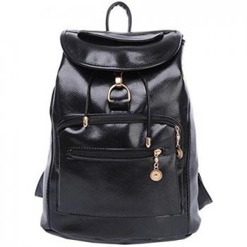 Fastar mochila de cuero para mujer recorrido de la elegante bolsas mochila escolar mochila