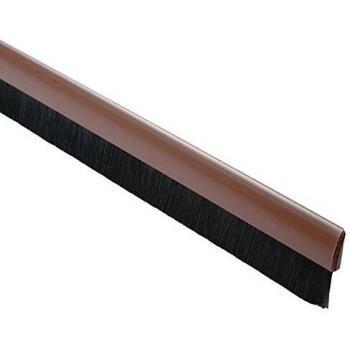 BRINOX Burlete Curvado de Cepillo, Marrón, 100 cm