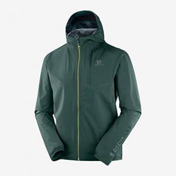 SALOMON BONATTI Pro Chaqueta, Hombre, Green Gables, L
