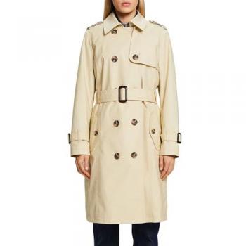 Esprit Women's Sand Coat - XXS