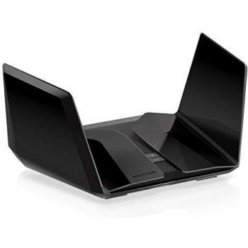NETGEAR Nighthawk RAXE500 Router Inalámbrico Gigabit Ethernet Tribanda (2.4 GHz / 5 GHz / 6 GHz) Negro
