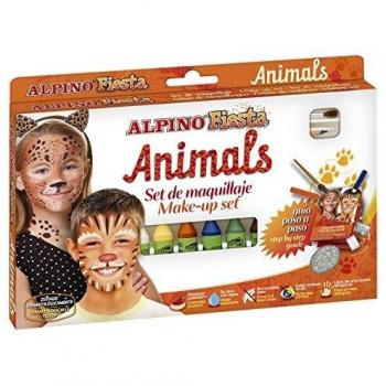 Herso DL000111 Maquillaje Alpino Fiesta Set Animals 6 Colores x 5gr