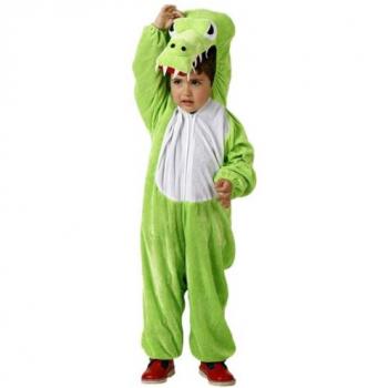 Disfraz de Cocodrilo Unisex Infantil Original y Divertido para Niños de 5 a 6 Años