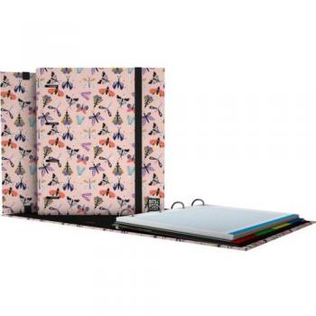 CARPEBOOK 4 ANILLAS 35 MM A4 B&B24 BUTTERFLY