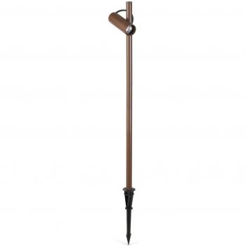 Lámpara LED con pica para Juncus - LED al aire libre exterior Spike Light Brown 595lm 3000K IP65