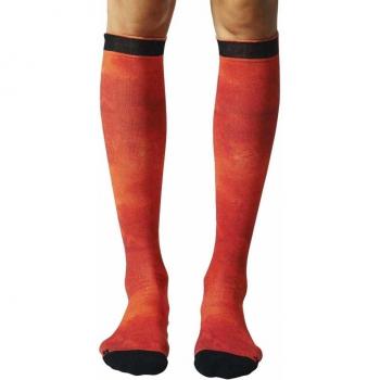 adidas Cli Kn Wg 1P Calcetines, Mujer, Naranja