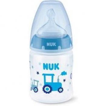 Nuk Biberón First Choice+ PP Silicona Control de Temperatura 0-6M Boca Ancha Tetina Anatómica Orificio L 150ml