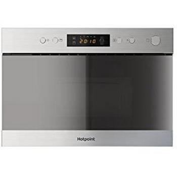 Microondas Combinado de Incasso Hotpoint MN 312 IX HA, Capacidad 22 Litros, Potencia 750W, Acero Inoxidable