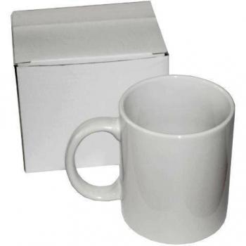 30 tazas de sublimación, taza y sobres en blanco para impresión de prensa de calor. Blanco tazas, consumibles de sublimación