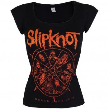Slipknot Women's T-Shirt - The Wheel - ROCK OFF XL