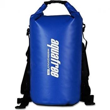 Bolsa seca Aquafree, calificado Roll Top bolsa impermeable, tamaño opcional, Azul, 100% impermeable bolsa seca, color azul, tamaño 30L Upgraded Version