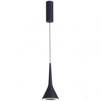 LEDBOX Lámpara colgante DARR 10W negro Blanco cálido