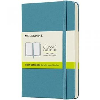 Cuaderno Moleskine Pocket Tapa Dura Páginas Blancas Azul Arrecife