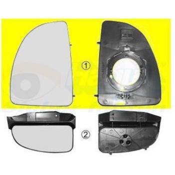 Cristal de espejo retrovisor exterior VAN WEZEL 1747832