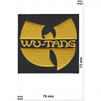 Parches - Wu-Tang - gold- Hip-Hop - MusicParches - Rock - Chaleco - Parche Termoadhesivos Bordado Apliques - Patch - Give Away Regalar