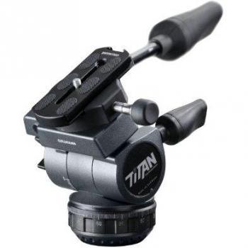 Cullmann Titan TW96 Cabeza de tripode Negro 1/4 Cabezal panorámico - Cabeza para trípode