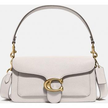 COACH Tabby 26 Chalk Leather Shoulder Bag - Size: One Size, Colour: Came - Female