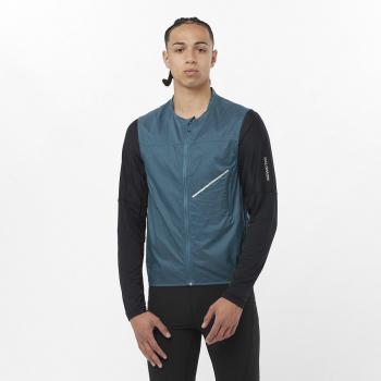 Chaleco de hombre Salomon Sense Aero Wind azul - XXL