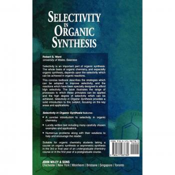 Selectividad en Síntesis Orgánica - Tapa Dura