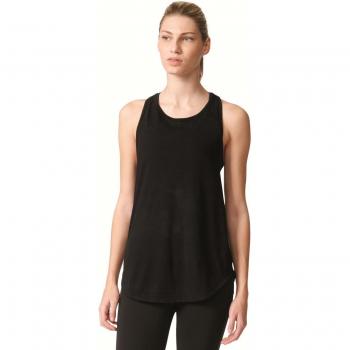 adidas Deep Armhole Ta Camiseta, Mujer, Negro, L