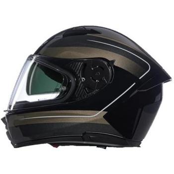 Casco Integral Nolan N60-6 Ermetico Negro-Piedra Talla M