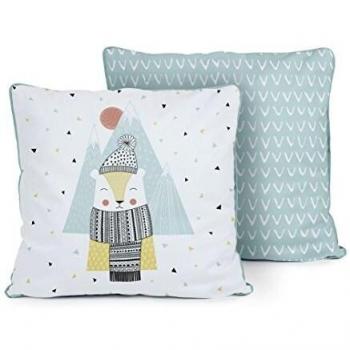 Naf Naf Coussin Bébé Décoratif Polar Bear 40x40x5 cm