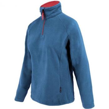 Forro polar de senderismo Joluvi Surprise Half para mujer en color azul