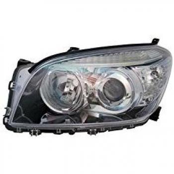 Faro Delantero Izquierdo H11+HB3 Negro con Luz de Direccion para Toyota Rav4 2006-2008 Van Wezel 5470963