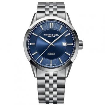 Raymond Weil Freelancer Automatic Men's Watch 2731-ST-50001, 42mm, Stainless Steel Strap