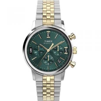 Timex Marlin Men's Multicolor Chronograph Watch - Stainless Steel Strap