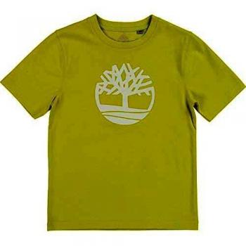 Timberland Camiseta infantil con logotipo de árbol grande. lima 170/176 cm