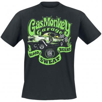 Gas Monkey Garage T-Shirt Gasser, Farbe:black;Größe:S