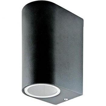 Aplique Exterior Up Down GU10 Negro IP44 Aluminio V-TAC VT-7652