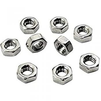 Tuerca Hexagonal DIN 934 Zincada M14 - Set de 200 Piezas