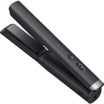 Dreame Hair Glamour Plancha de Pelo Inalámbrica 2 en 1 con Control Inteligente de la Temperatura y Función Iónica Negra