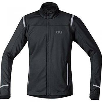 Gore Running Wear Mythos 2.0 Windstopper Soft Shell - Chaqueta para hombre, color negro, talla L