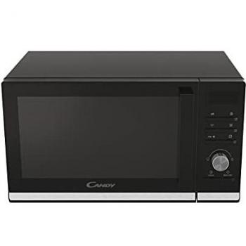 Candy New Timeless CMGA20TNDB, Microondas con Grill, 20L, 1250W, 6 Niveles de Potencia, Digital, 8 Funciones, Bloqueo Seguridad, Plato 25,5CM, Grill Rack, Autolimpieza, App hOn, Negro