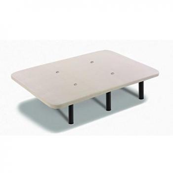 BASE TAPIZADA CON TEJIDO 3D Y VÁLVULAS DE TRANSPIRACIÓN Y 6 PATAS DE METAL DE 32 CM 135x190cm