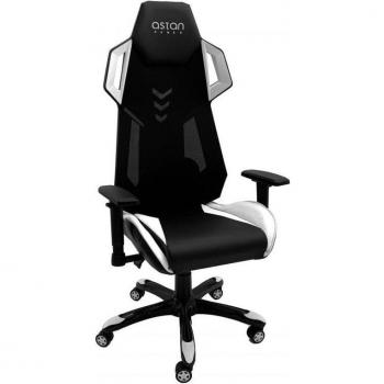 Silla Gaming Astan Hogar Stream Team Ergonómica Blanco/Negro