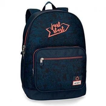 Enso Monsters Mochila Adaptable a carro para Portátil 15,6 Azul 31x42x15 cms Poliéster 22.44L