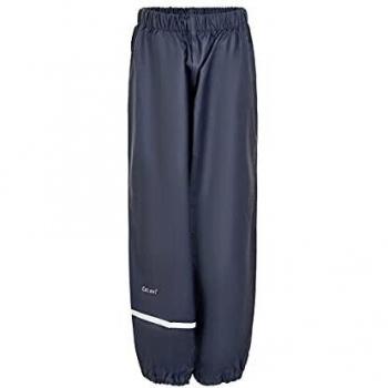 Celavi Rainwear Pants Solid, Pantalones impermeable para niños, Azul