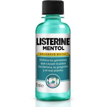 Listerine Mentol - Enjuague Bucal de 95 ml