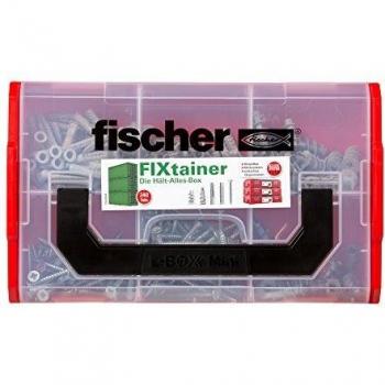 Caja de Sostenimiento FIXtainer 240 Piezas - Tacos y Tornillos Fischer