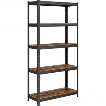 Estantería Ajustable SONGMICS de 4/5 Niveles, disponible en varias dimensiones (40 x 90 x 180 cm, 50 x 100 x 200 cm, 60 x 120 x 200 cm