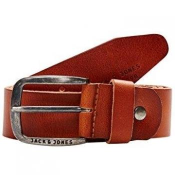 Jack & Jones Jacpaul Leather Belt, Men's Brown Belt 105 cm