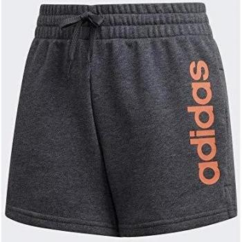 adidas W E Lin Short Pantalón Corto, Mujer, brgros/Semcor, XL