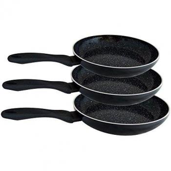 SAN IGNACIO Set DE SARTENES Essence 20/22 / 24CM Juegos, Aluminio, Multicolor